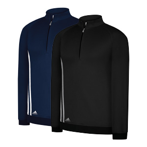 Adidas 3 Stripe Performance Half-Zip