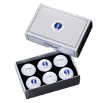 8207 Titleist Logo Disc 6 Ball Box